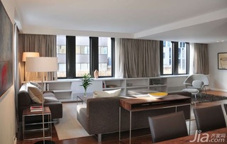 简约风格复式富裕型90平米客厅沙发海外家居