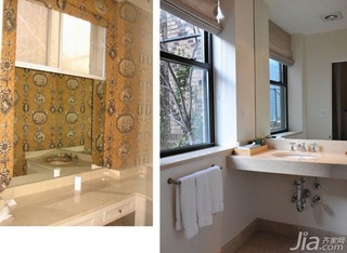 简约风格复式富裕型90平米卫生间洗手台海外家居