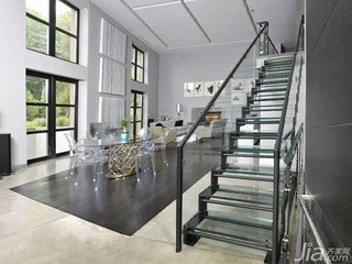 简约风格公寓经济型120平米餐厅楼梯餐桌海外家居