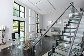 简约风格公寓经济型120平米餐厅楼梯餐桌海外家居