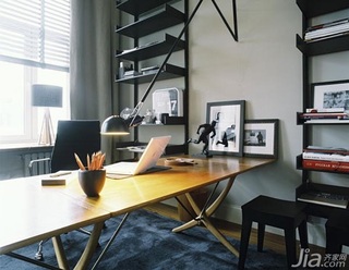 简约风格公寓经济型110平米书房书桌海外家居