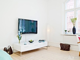 简约风格公寓经济型100平米客厅电视柜海外家居