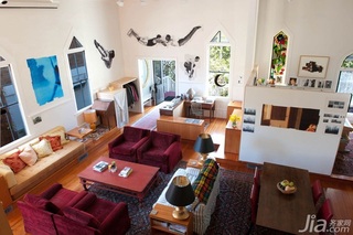 混搭风格别墅富裕型140平米以上客厅沙发海外家居