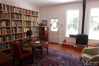 混搭风格别墅富裕型140平米以上书房书架海外家居