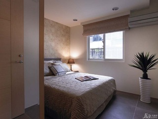 简约风格公寓富裕型130平米卧室吊顶台湾家居