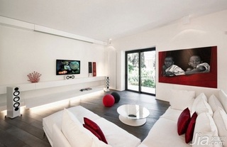 简约风格别墅经济型70平米客厅沙发海外家居