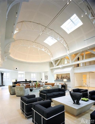 新古典风格公寓经济型100平米客厅沙发海外家居