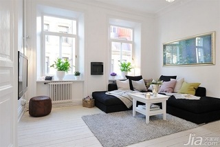 北欧风格公寓经济型110平米客厅沙发海外家居
