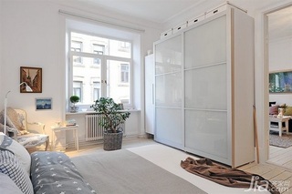 北欧风格公寓经济型110平米卧室衣柜海外家居