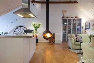 北欧风格公寓经济型120平米壁炉海外家居