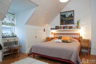 北欧风格公寓舒适经济型120平米卧室床海外家居