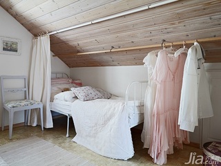 田园风格小户型经济型60平米卧室床海外家居