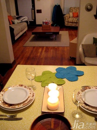 简约风格复式经济型100平米餐厅餐桌海外家居