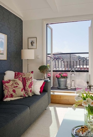 北欧风格公寓经济型120平米客厅海外家居