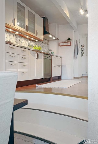 北欧风格公寓经济型120平米厨房橱柜海外家居