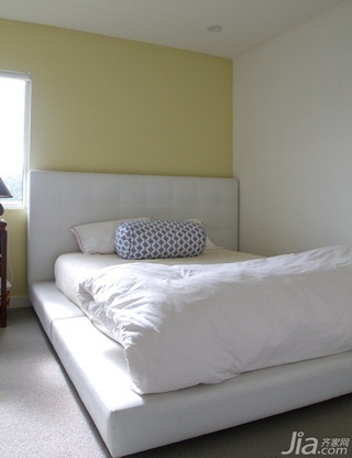 简约风格复式舒适富裕型130平米卧室床海外家居