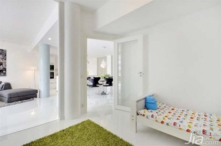 田园风格公寓经济型120平米卧室隔断床海外家居