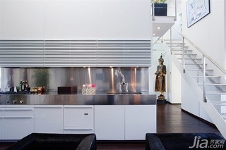 简约风格公寓经济型110平米厨房楼梯橱柜海外家居