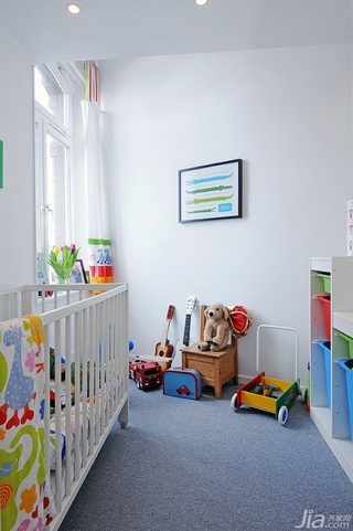 北欧风格公寓可爱经济型120平米儿童房海外家居
