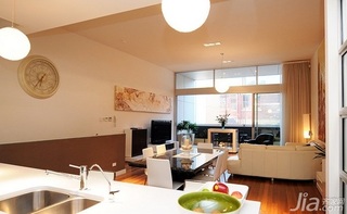 简约风格公寓经济型90平米餐厅餐桌海外家居