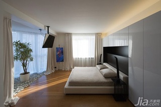 简约风格公寓富裕型120平米卧室床海外家居