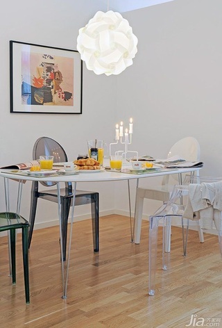 简约风格公寓经济型90平米餐厅餐桌海外家居