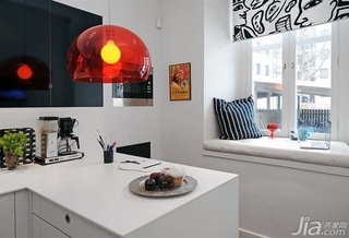 简约风格公寓富裕型120平米厨房橱柜设计图