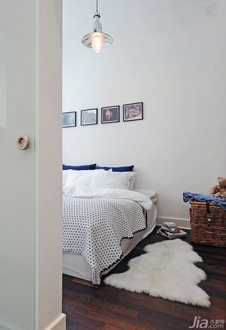 简约风格公寓富裕型120平米卧室设计图纸