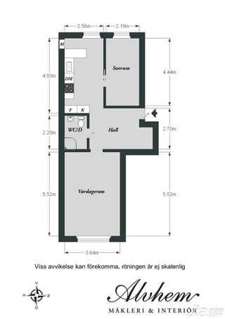 简约风格公寓富裕型120平米设计图纸