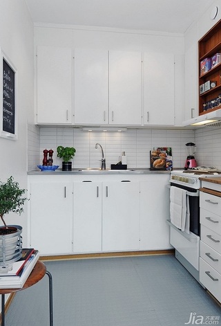 公寓经济型120平米厨房橱柜海外家居