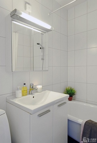 公寓经济型120平米卫生间洗手台海外家居