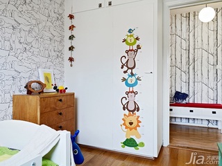 简约风格小户型经济型60平米儿童房设计图纸