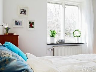 简约风格小户型经济型60平米卧室床效果图