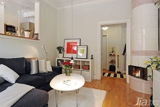 北欧风格公寓经济型90平米客厅茶几海外家居
