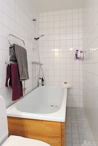 北欧风格公寓经济型90平米卫生间海外家居
