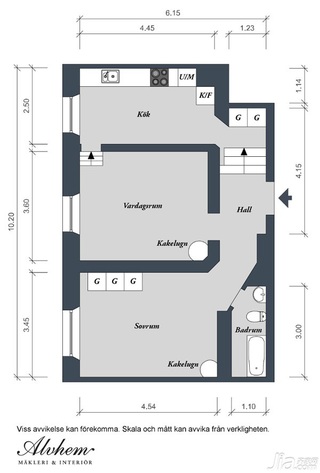 北欧风格公寓经济型90平米海外家居