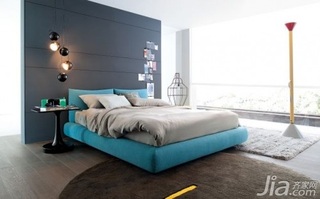 简约风格小户型经济型80平米卧室床海外家居