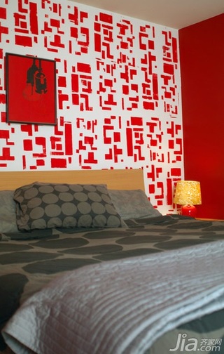 简约风格复式经济型80平米卧室床图片