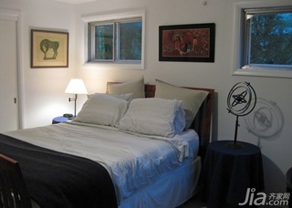 简约风格复式舒适110平米卧室床海外家居