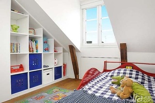简约风格公寓经济型90平米儿童房儿童床海外家居