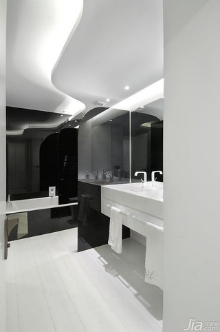 简约风格公寓富裕型140平米以上卫生间洗手台海外家居