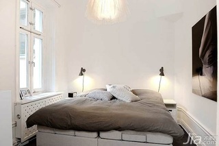 北欧风格公寓经济型120平米卧室床海外家居