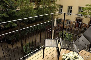北欧风格公寓经济型120平米阳台海外家居