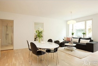 北欧风格别墅小清新经济型140平米以上客厅沙发海外家居