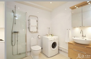北欧风格别墅经济型140平米以上卫生间洗手台海外家居