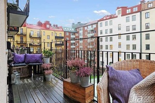 简约风格公寓经济型80平米阳台沙发海外家居