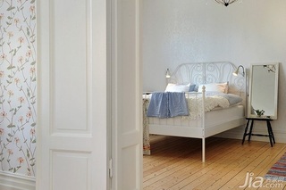 田园风格公寓经济型90平米卧室床海外家居