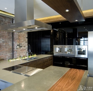 混搭风格公寓经济型100平米厨房橱柜海外家居