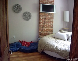 新古典风格复式舒适经济型100平米卧室床海外家居