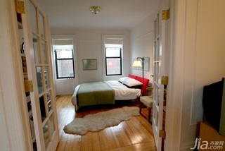 简约风格小户型舒适经济型70平米卧室床海外家居